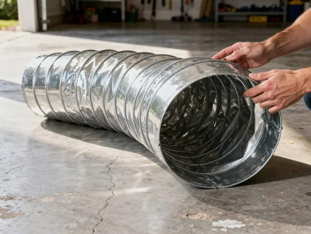 Seven Hills Dryer Vent Cleaning specialist using advanced equipment for thorough duct cleaning in Seven Hills