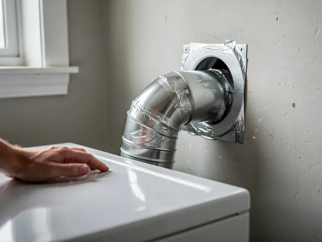Seven Hills Dryer Vent Cleaning expert performing professional dryer vent repair and installation in Seven Hills