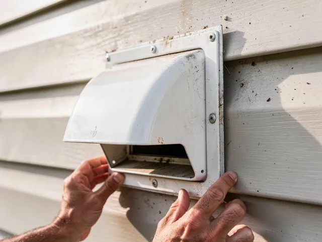 Seven Hills Dryer Vent Cleaning technician delivering thorough residential dryer vent cleaning service in Seven Hills